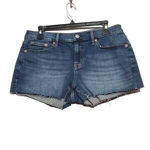 Gap Denim Cut Off Mid Rise 3" Shorts Size 28 NWT